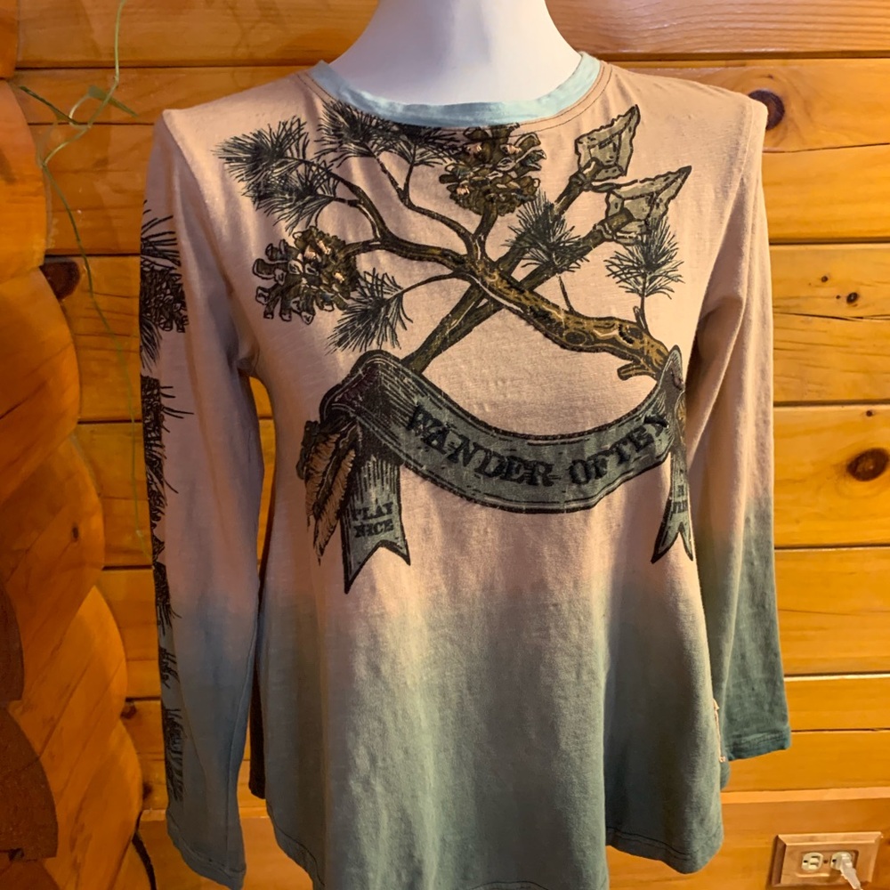 Double D Ranch Wander Often Long Sleeve T-shirt Size Small